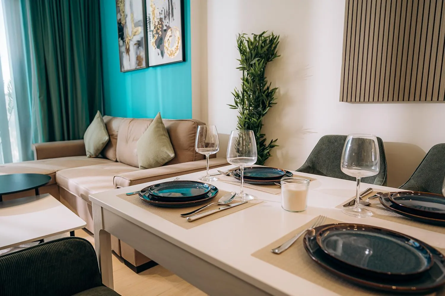 Apartament 1Br Cozy And New Brand Jvc Dubaj