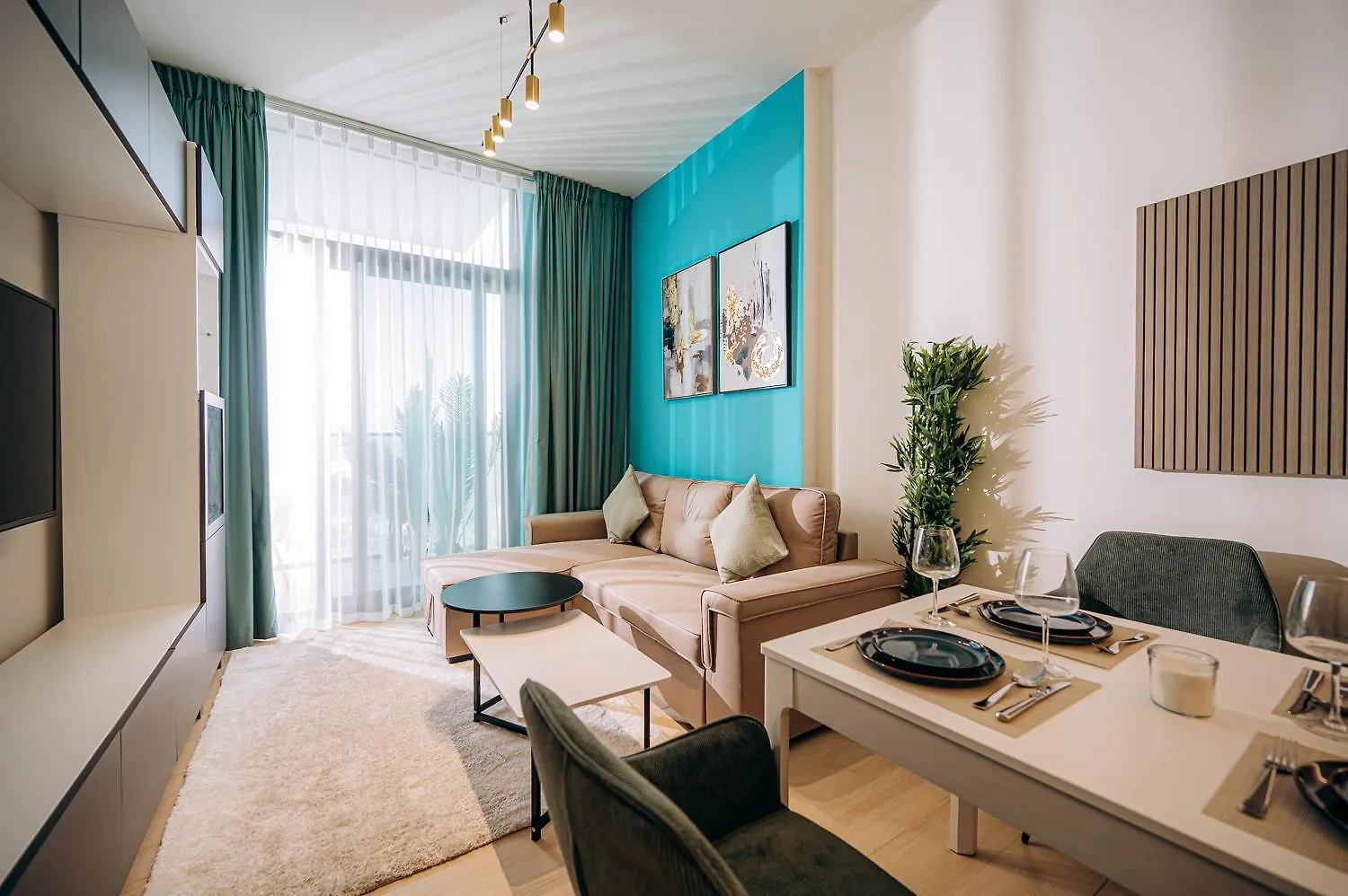 Apartament 1Br Cozy And New Brand Jvc Dubaj Zjednoczone Emiraty Arabskie
